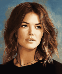 Beautiful Mandy Moore Celebrity Diamond Painting