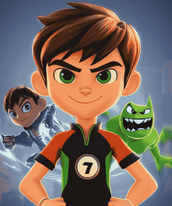 Ben 10 Cartoon Series Diamond Painting