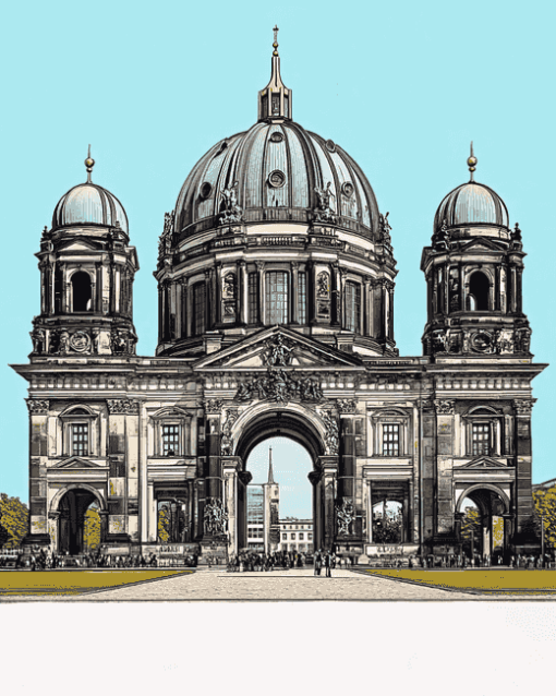 Berlin Dom Cathedral Diamond Painting