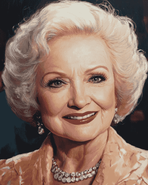 Betty White: Iconic Actress Diamond Painting