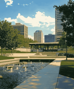 Bicentennial Park Columbus Views Diamond Painting