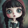 Big Eyes Cartoon Doll Diamond Painting