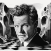 Black And White Gordon Ramsay Diamond Painting