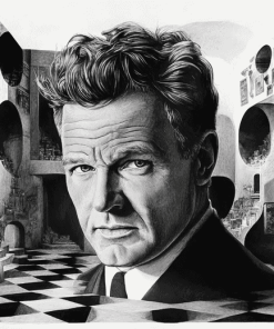 Black And White Gordon Ramsay Diamond Painting