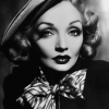 Black and White Marlene Dietrich Diamond Painting