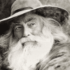 Black and White Walt Whitman Diamond Painting