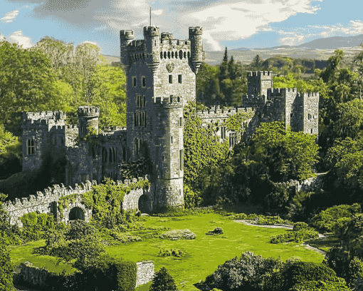 Blarney Irish Castle Diamond Painting