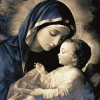 Blessed Mother Classic Diamond Painting