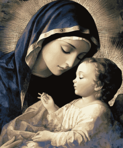 Blessed Mother Classic Diamond Painting