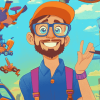 Blippi Animation Art Diamond Painting