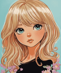 Blond Fairy Girl Diamond Painting