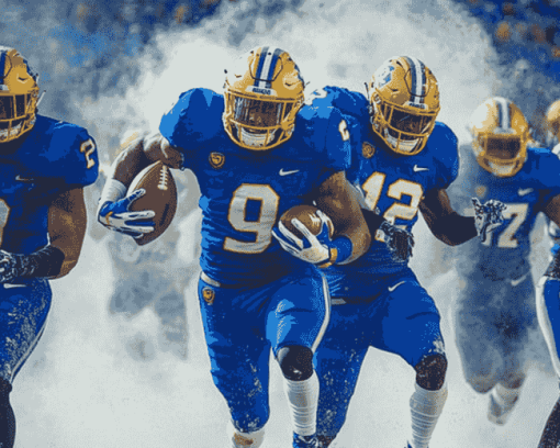 Blue Bombers Football Diamond Painting