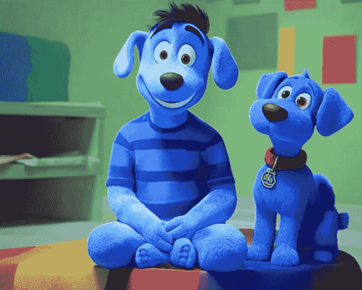 Blue Clues Movie Diamond Painting