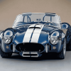 Blue Ford Shelby Cobra Car Diamond Painting