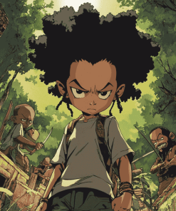 Boondocks Anime Series Diamond Painting