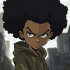 Boondocks Anime Stars Diamond Painting