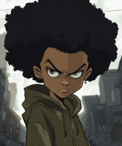 Boondocks Anime Stars Diamond Painting