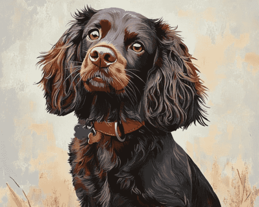 Boykin Spaniel Puppy Diamond Painting