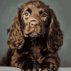 Boykin Spaniel Puppy Dogs Diamond Painting