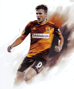 Bradford City Footballer Diamond Painting