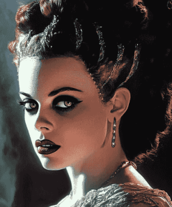 Bride Of Frankenstein Movie Diamond Painting