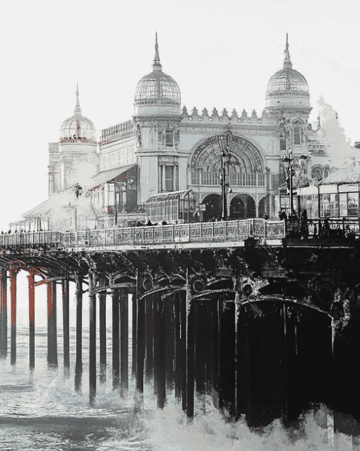 Brighton Palace Pier Scenic Diamond Painting