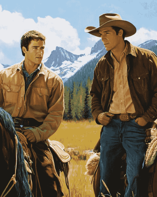 Brokeback Mountain Film Diamond Painting