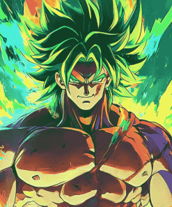 Broly Dragon Ball Anime Diamond Painting