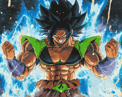 Broly Dragon Ball Anime Diamond Painting