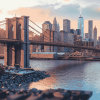 Brooklyn Bridge Cityscape Diamond Painting