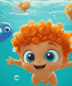 Bubble Guppies Animation Diamond Painting