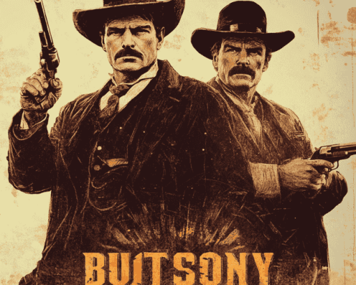 Butch Cassidy Outlaw Diamond Painting