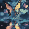 Butterfly Animation Delights Diamond Painting