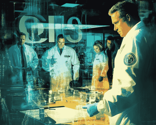 CSI Inspired Movie Series Diamond Painting