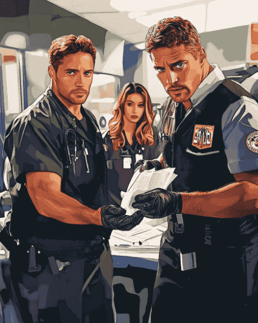 CSI Movie Characters Diamond Painting