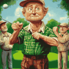 Caddyshack Cartoon Diamond Painting