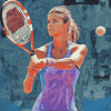 Camila Giorgi Tennis Diamond Painting