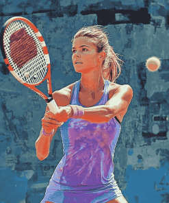 Camila Giorgi Tennis Diamond Painting