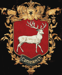 Campbell Crest Logo Art Diamond Painting