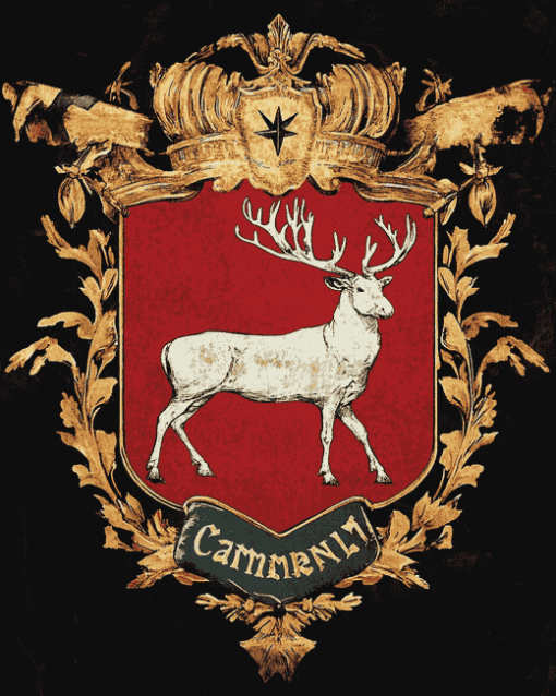 Campbell Crest Logo Art Diamond Painting