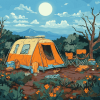 Camping Adventure Diamond Painting