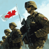 Canadian Military Soldiers Diamond Painting