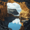 Canary Islands Water Caves Diamond Painting