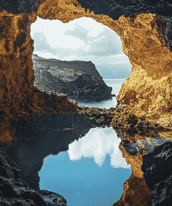 Canary Islands Water Caves Diamond Painting