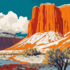 Capitol Reef Landscapes Diamond Painting