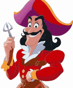 Captain Hook Animation Diamond Painting