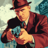 Cartoon Game L.A. Noire Diamond Painting