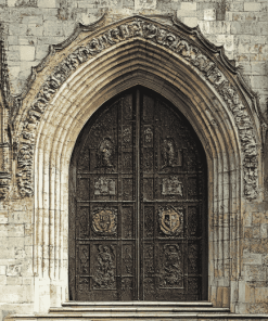 Castle Door Grandeur Diamond Painting