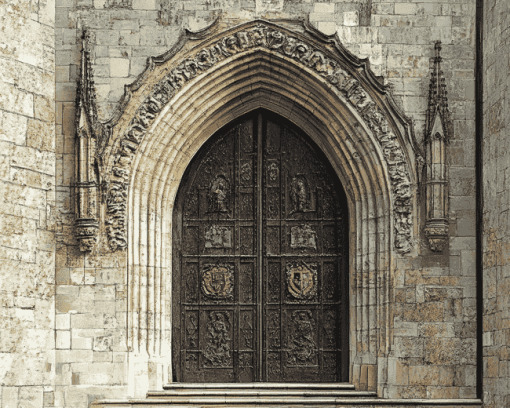 Castle Door Grandeur Diamond Painting