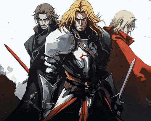 Castlevania Video Game Characters Diamond Painting